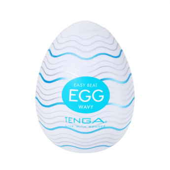 Мастурбатор-яйцо TENGA EGG WAVY